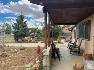 Front covered porch