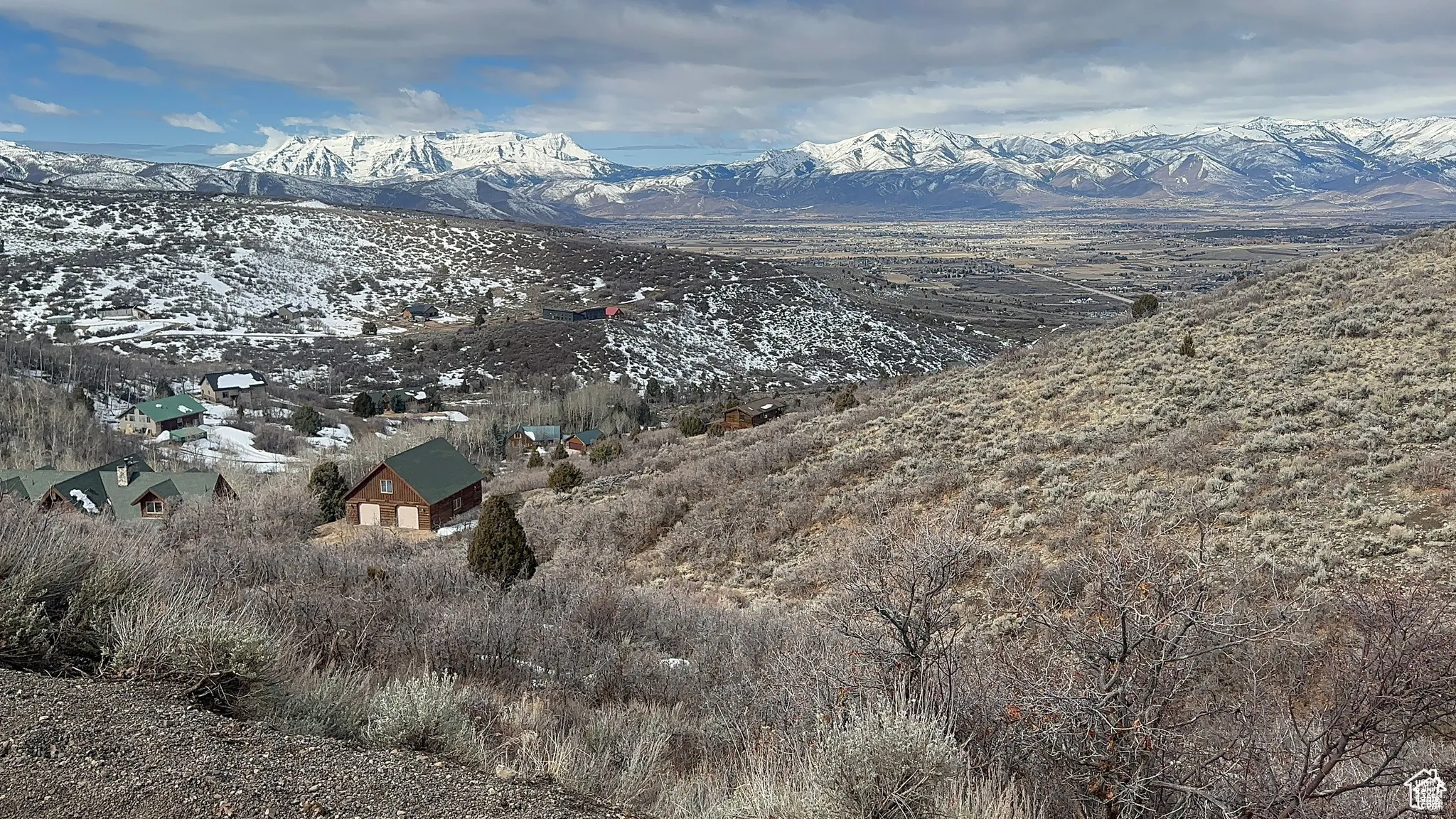 View of mountain background