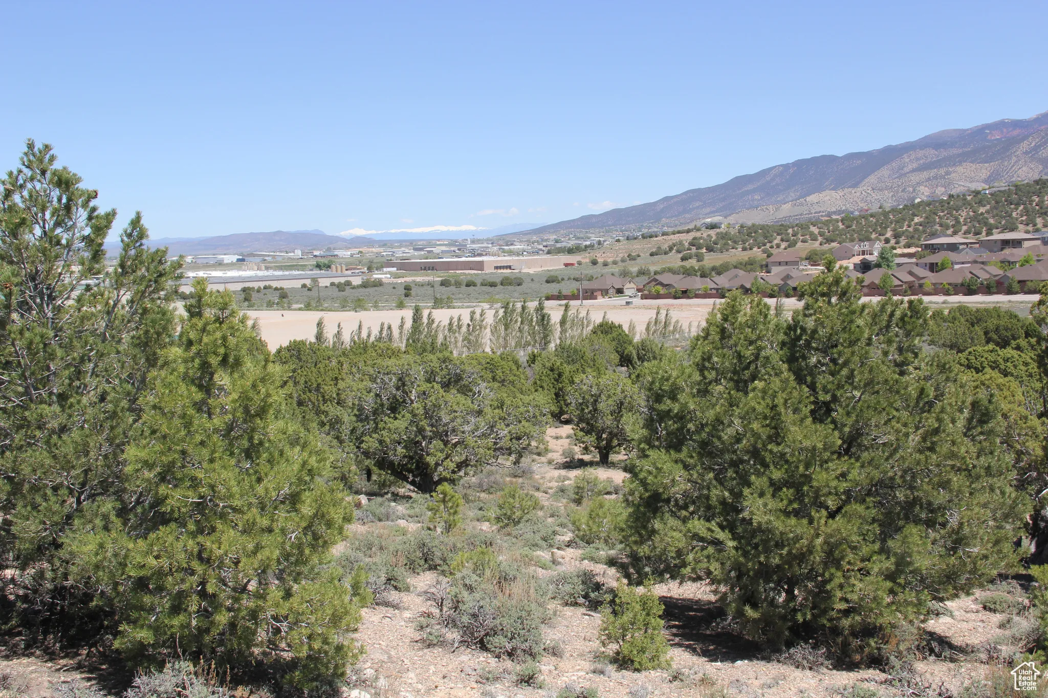 View of mountain backdrop