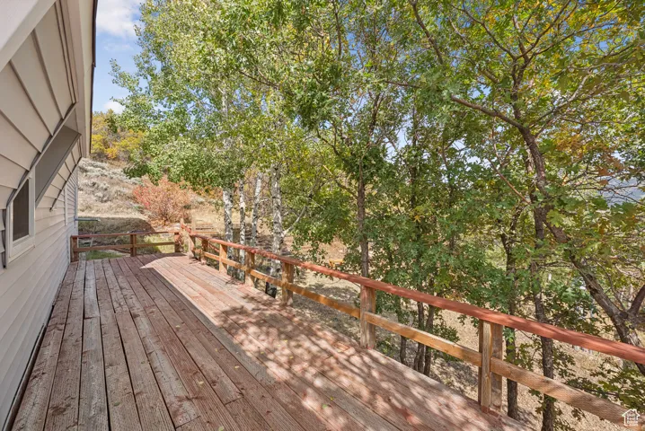 View of deck