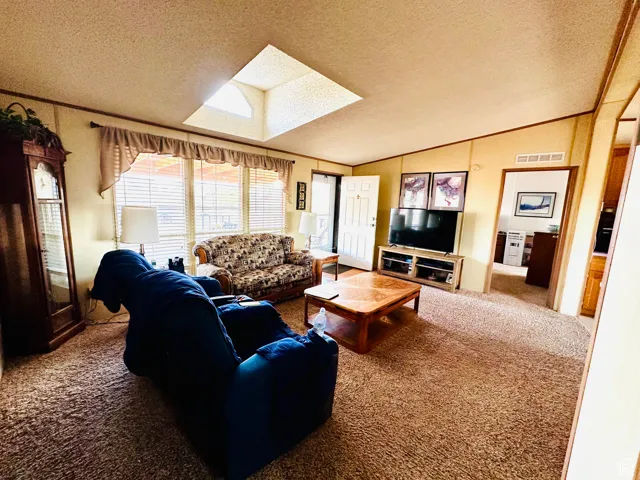 Living Room with Skylight