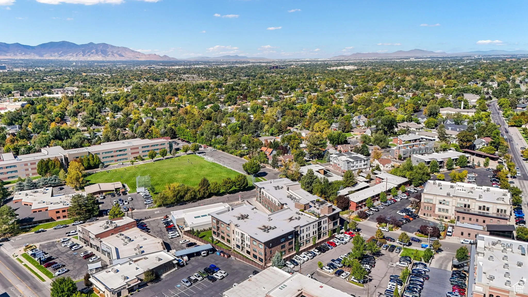 View of Salt Lake Valley Backdrop