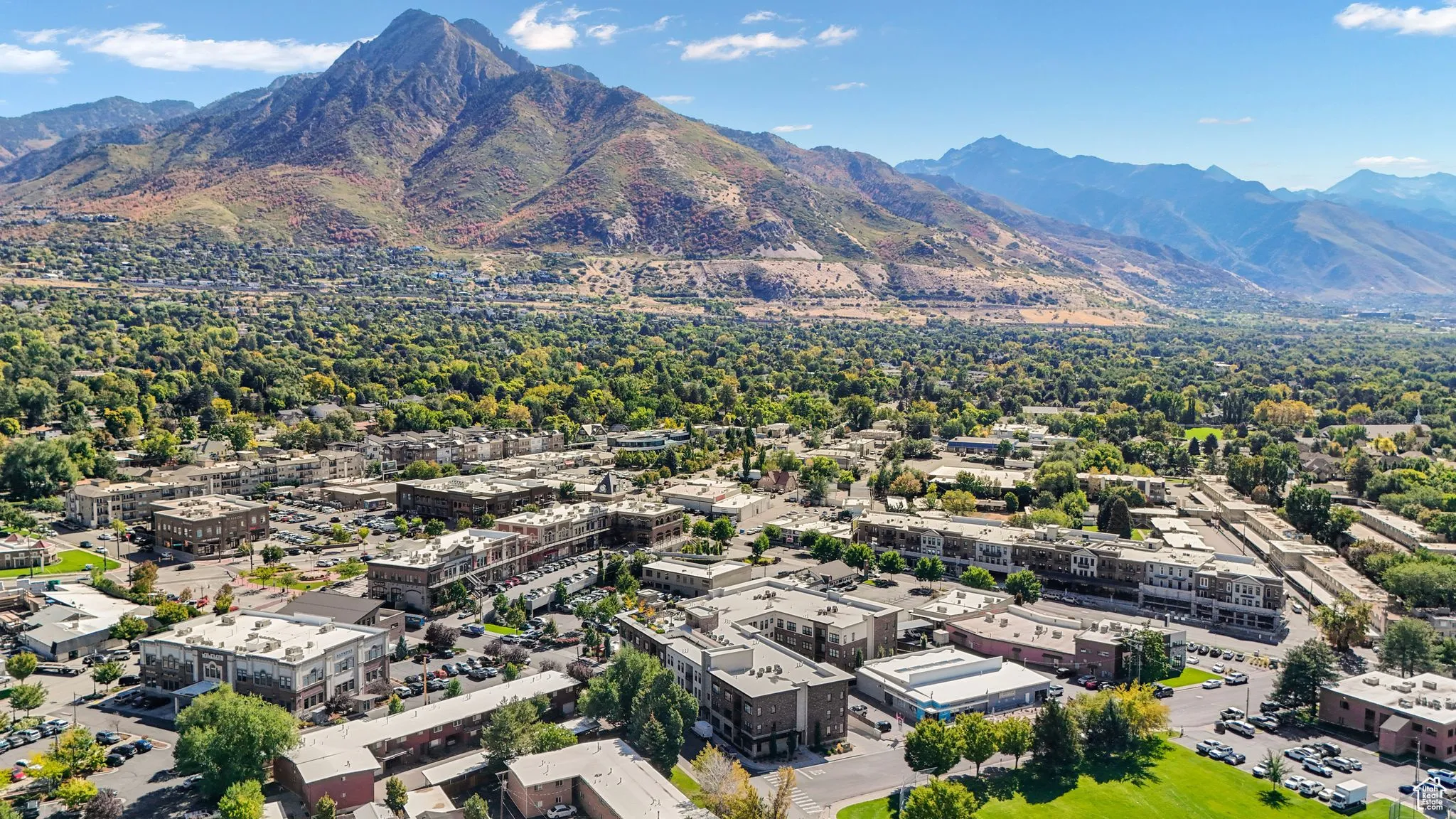 Aerial View of Mt. Olympus