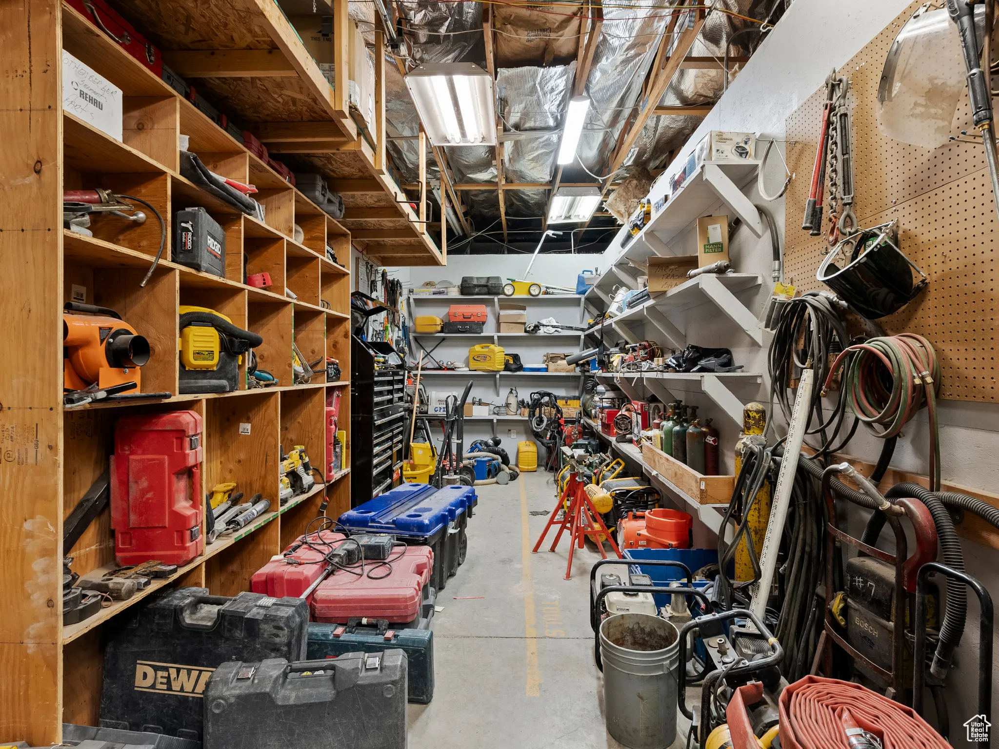 View of storage area