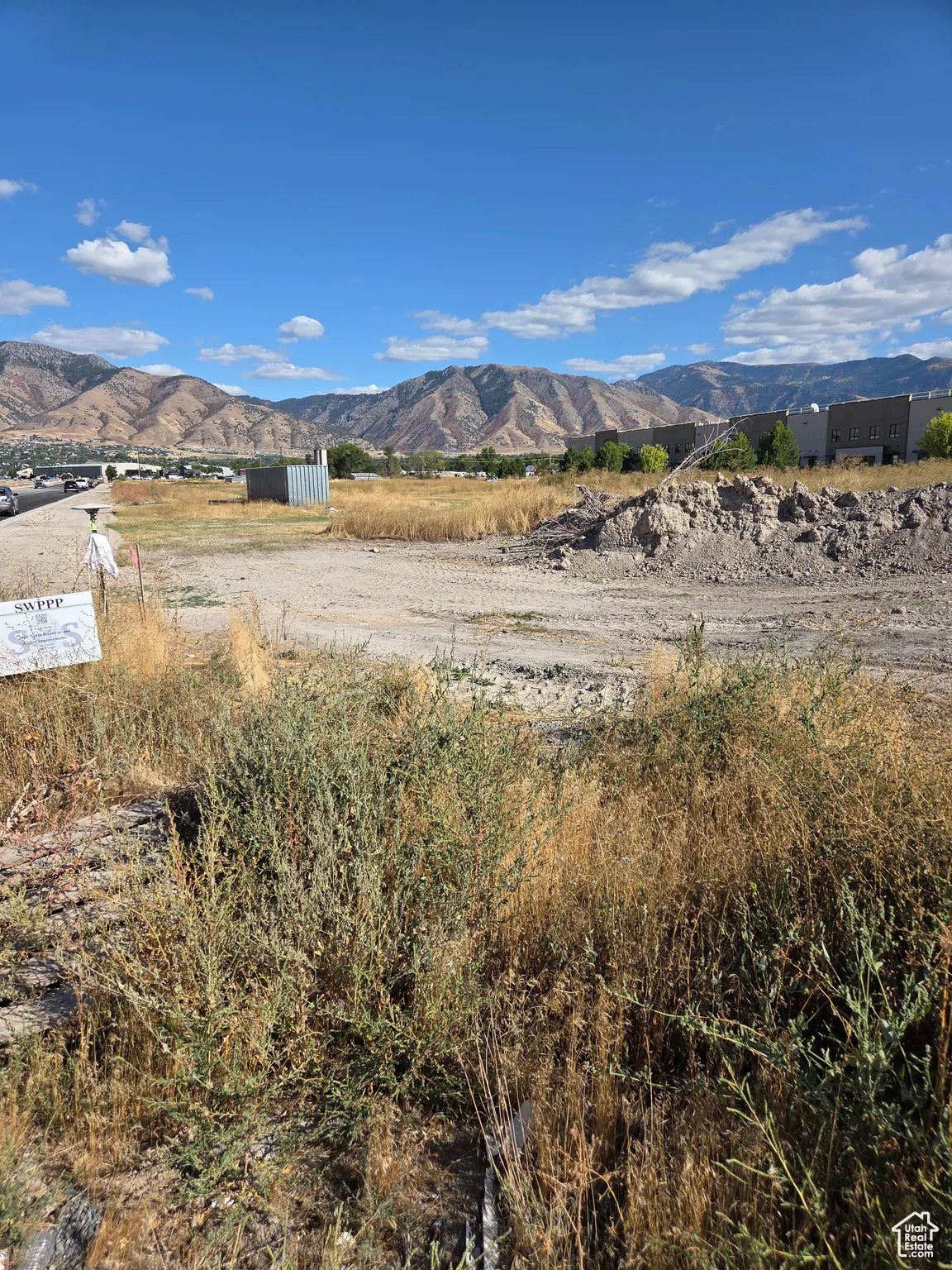 View of mountain background
