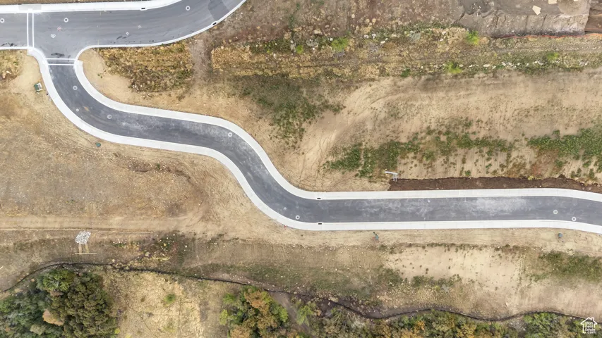Aerial view of property's location