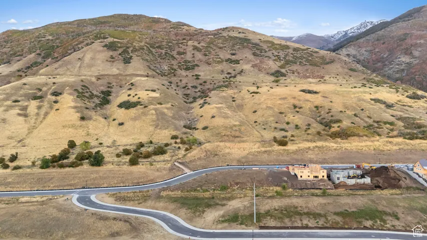 View of mountain background