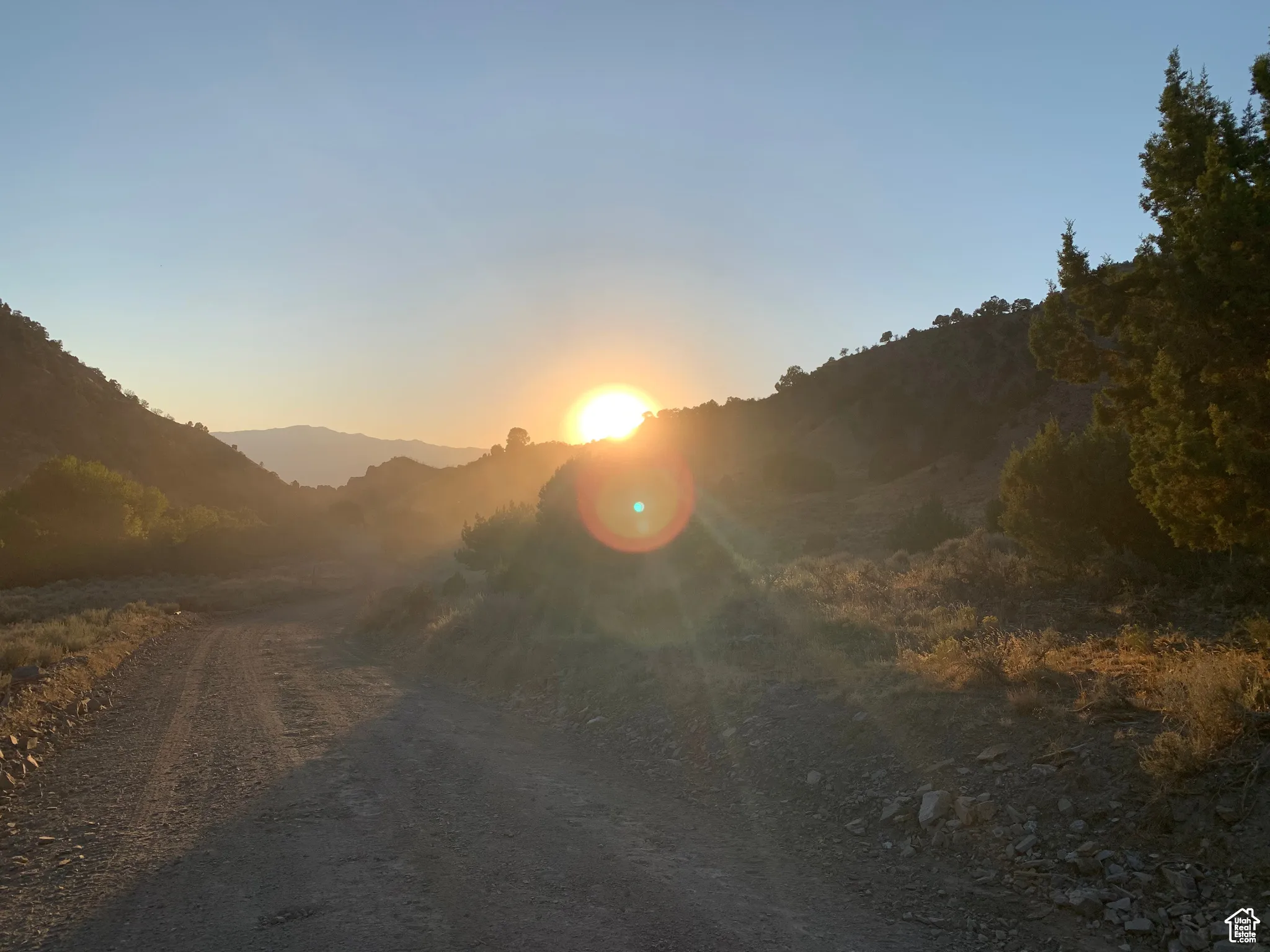View of road featuring a mountain view