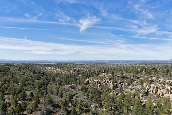 From land facing South. Devils canyon BLM lands
