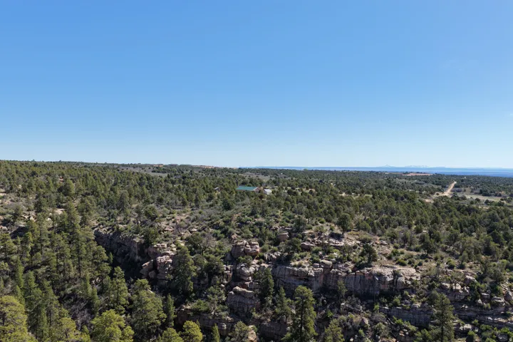 West side of land with Devils Canyon below.