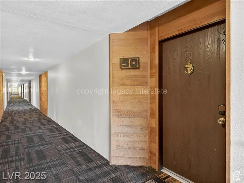Doorway to property