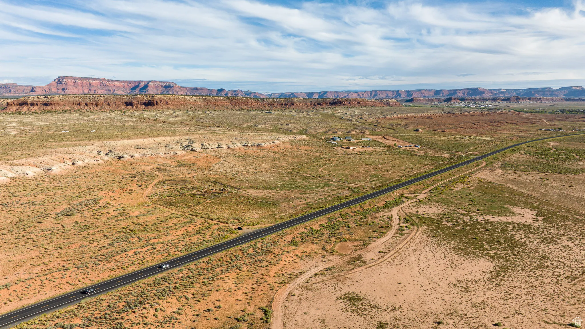 View of rural area with mountains