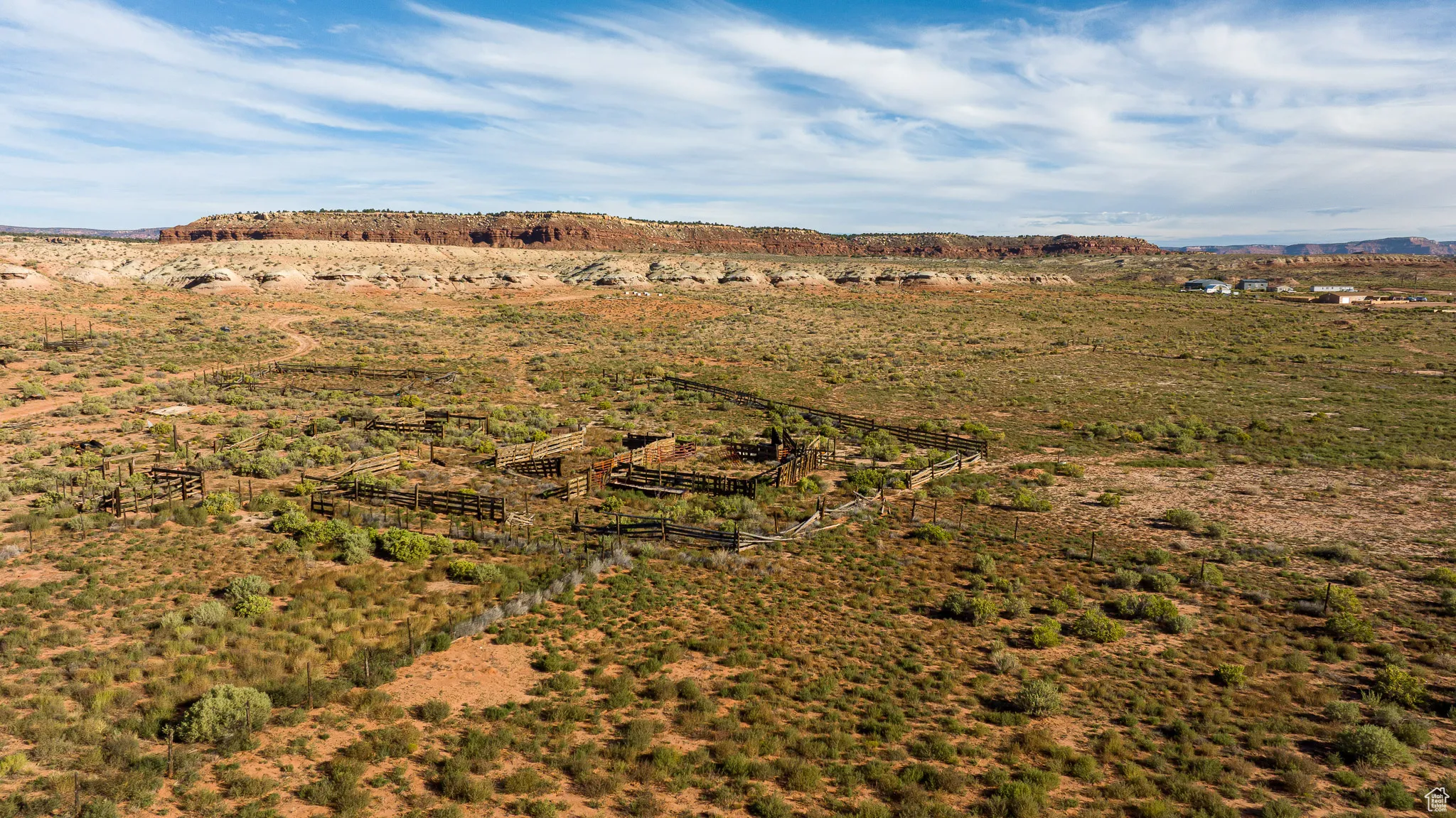View of yard featuring a rural view, a mountain view, and a garden