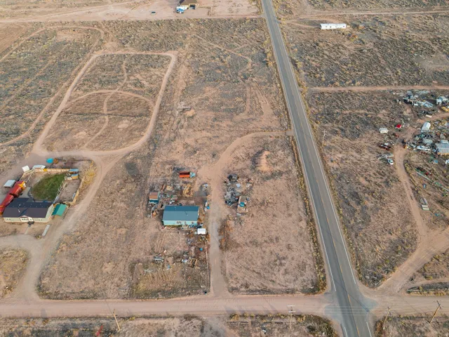 Aerial overview of property's location with rural landscape and a desert landscape