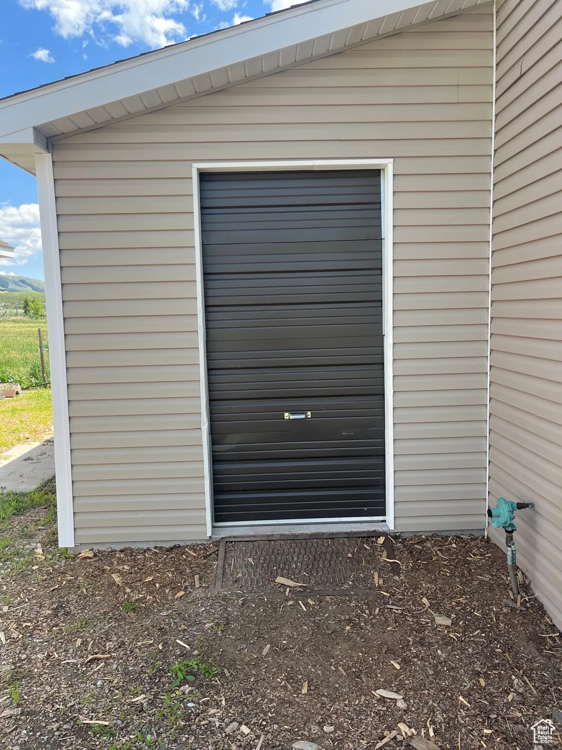 This is the woodshed off of the large front shop.