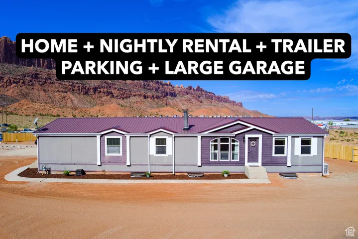 Large Home + Nightly Rental + Trailer Parking + Large Garage