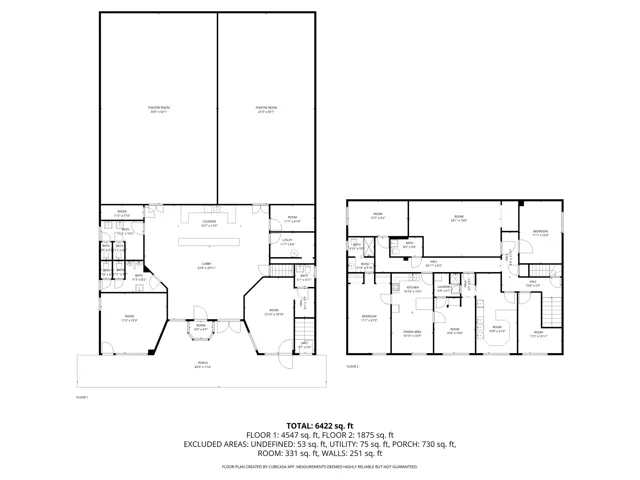 View of room layout