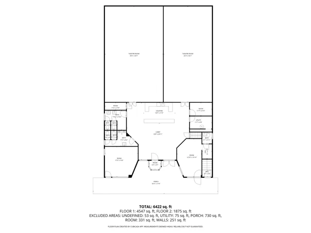 View of room layout