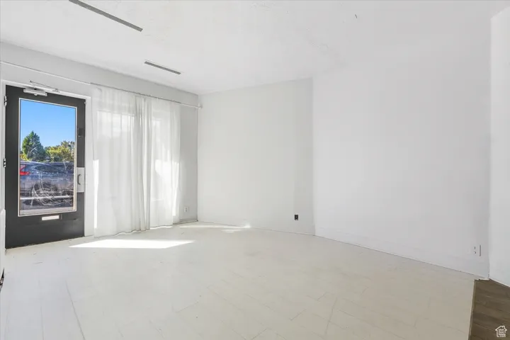 Retail space on SE Corner of the building