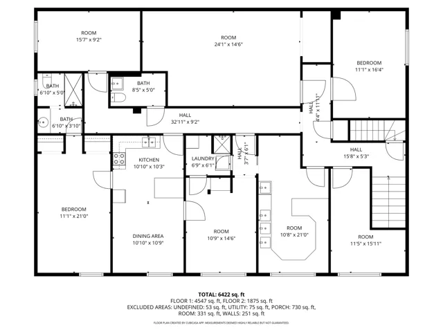 View of home floor plan