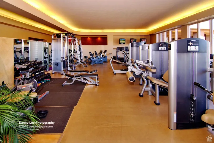 View of gym