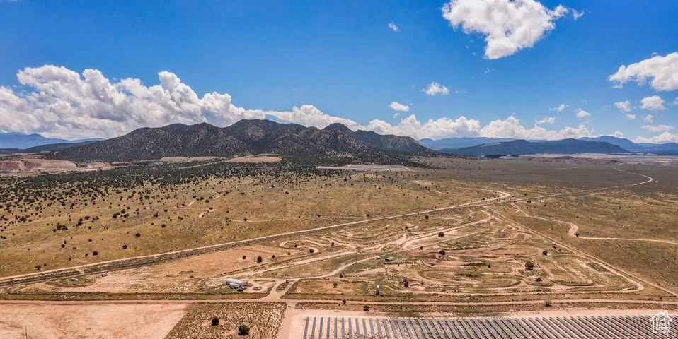 View of mountain background featuring rural landscape and a desert landscape