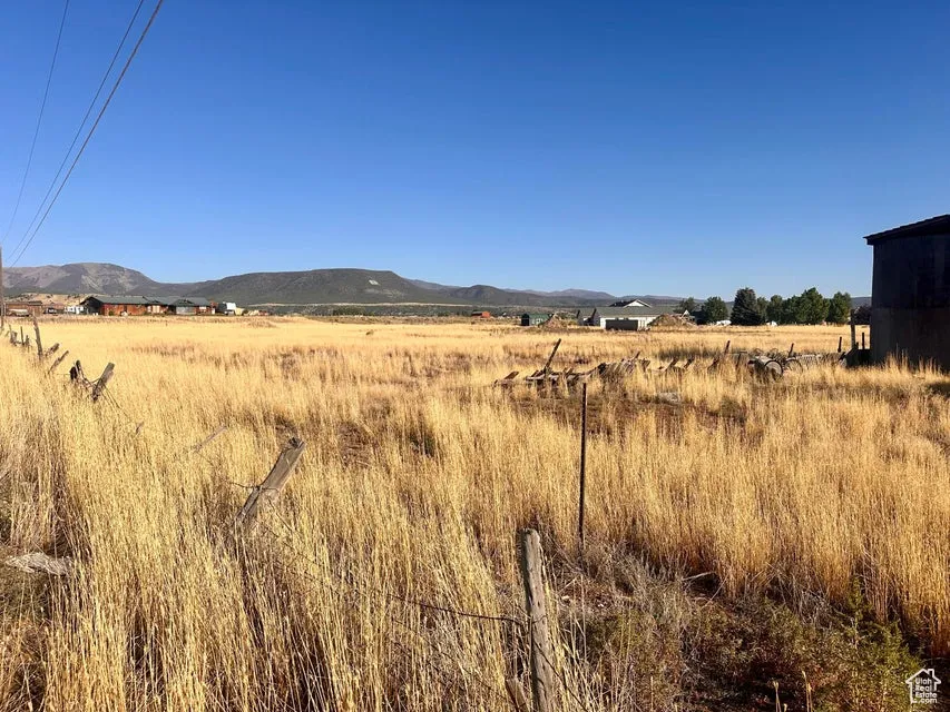 Mountain view featuring rural landscape