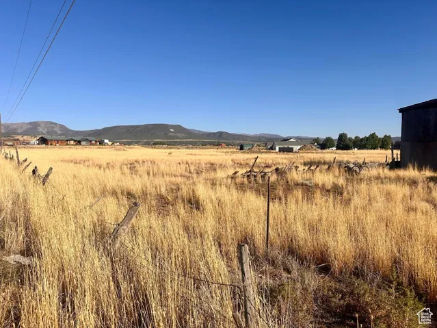 Mountain view featuring rural landscape
