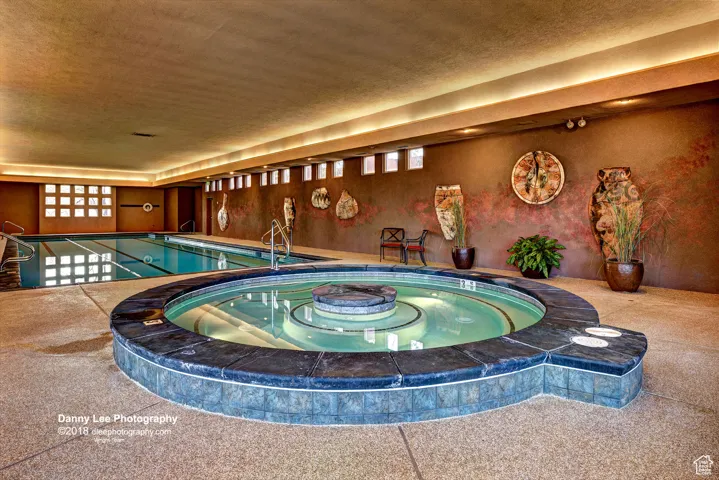View of indoor community pool