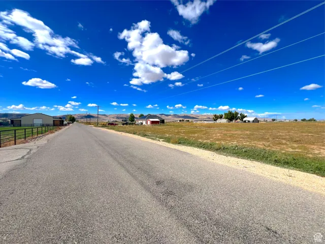 View of asphalt street