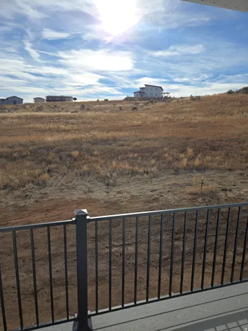 View of yard featuring a rural view