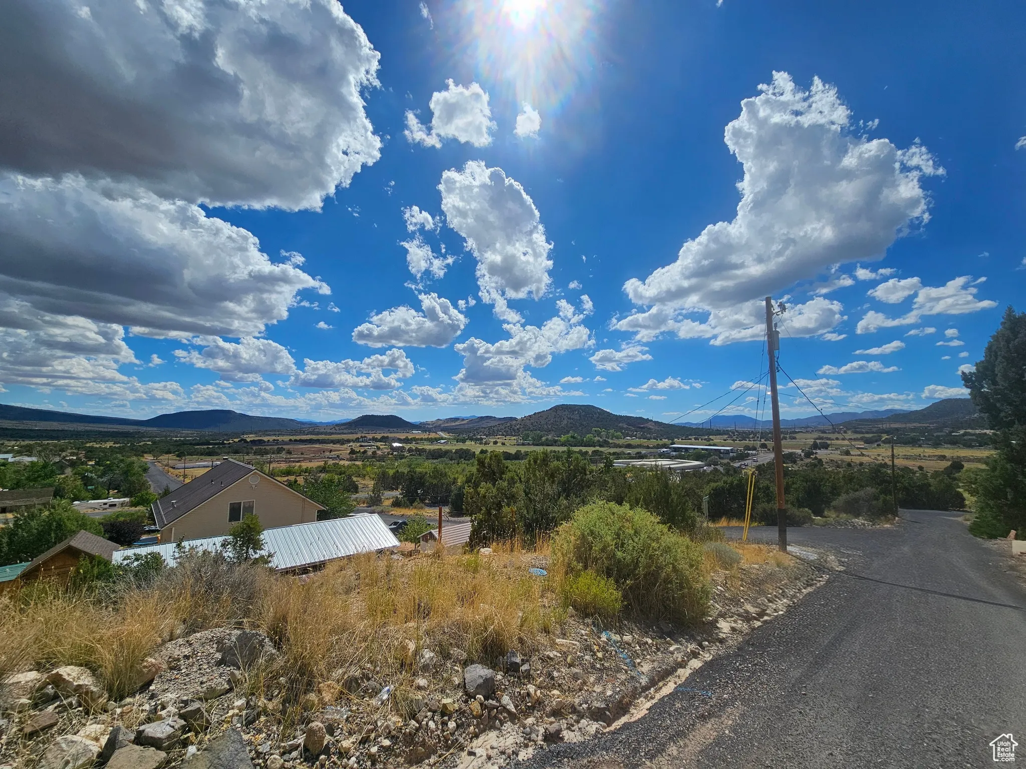 View of mountain backdrop