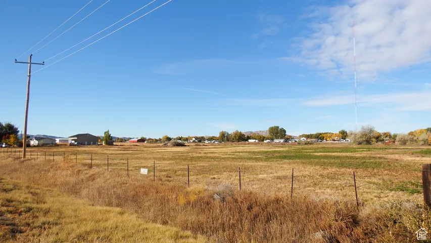 View of yard featuring a view of rural / pastoral area