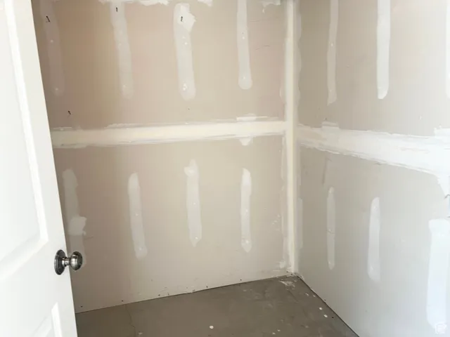 Storage space in Mechanical Room