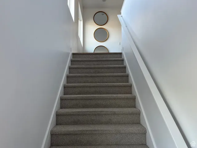View of stairway