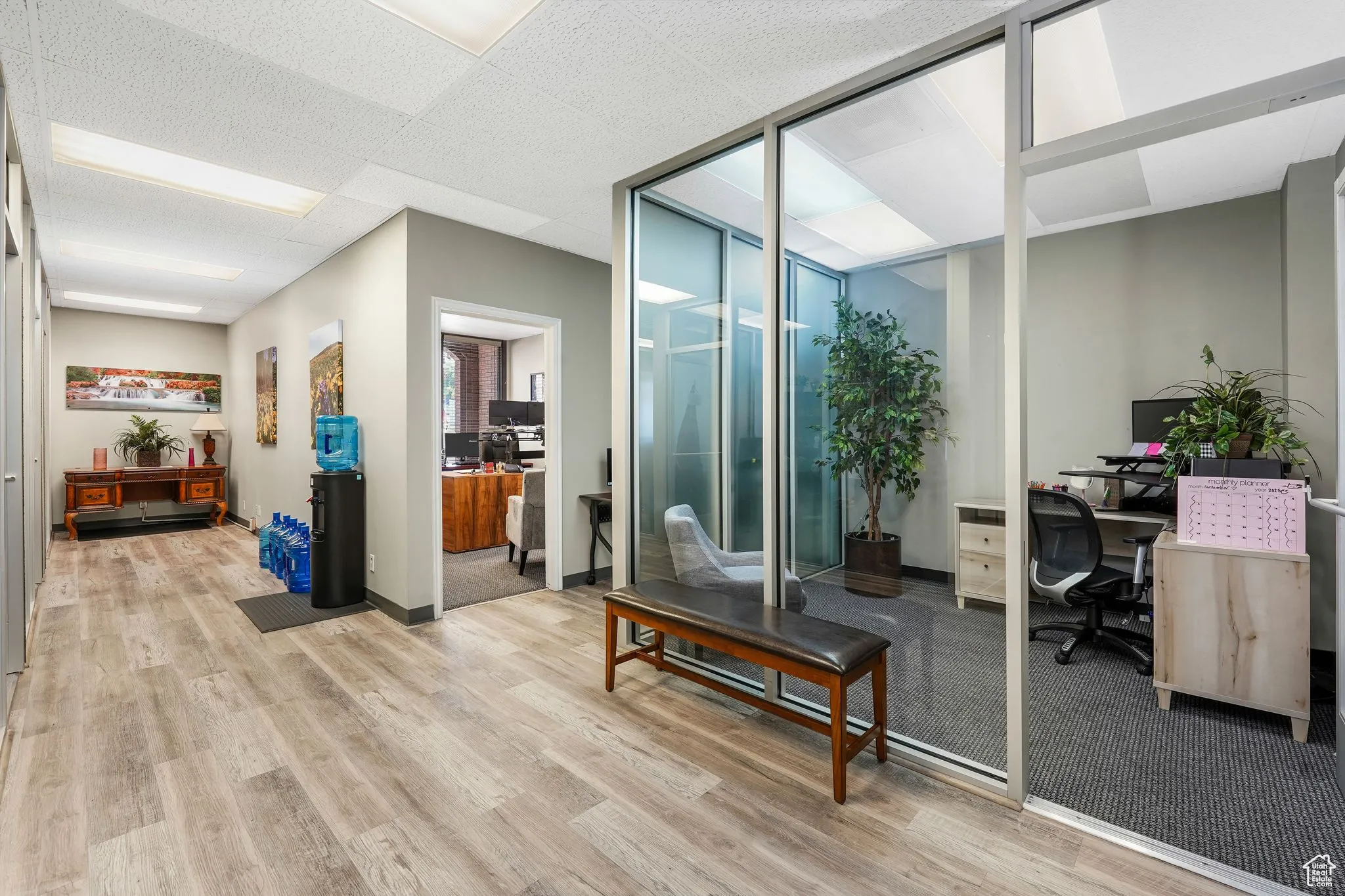 View of building lobby