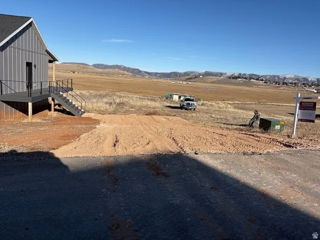 Gravel driveway