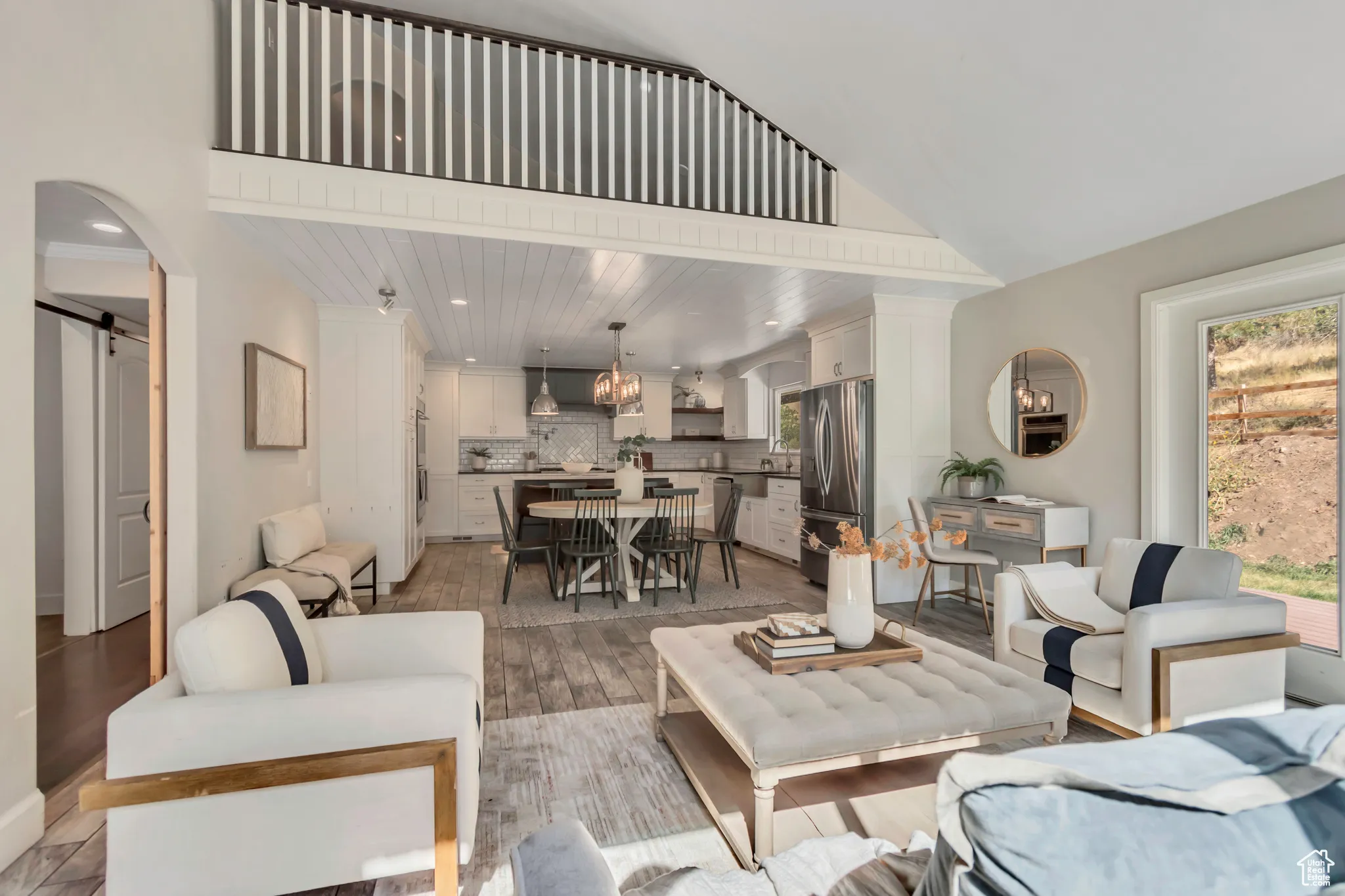 Great room off kitchen