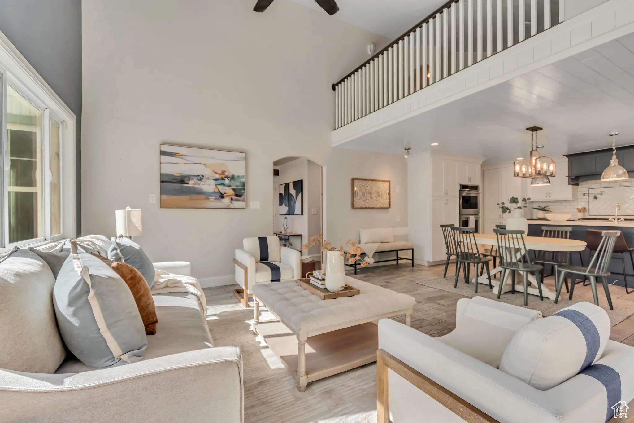 Great room off kitchen