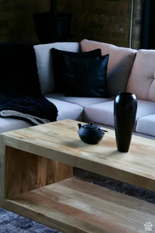View of living area