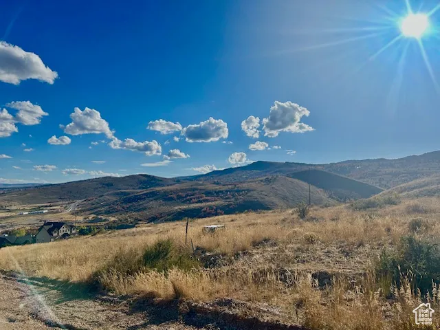 View of mountain backdrop