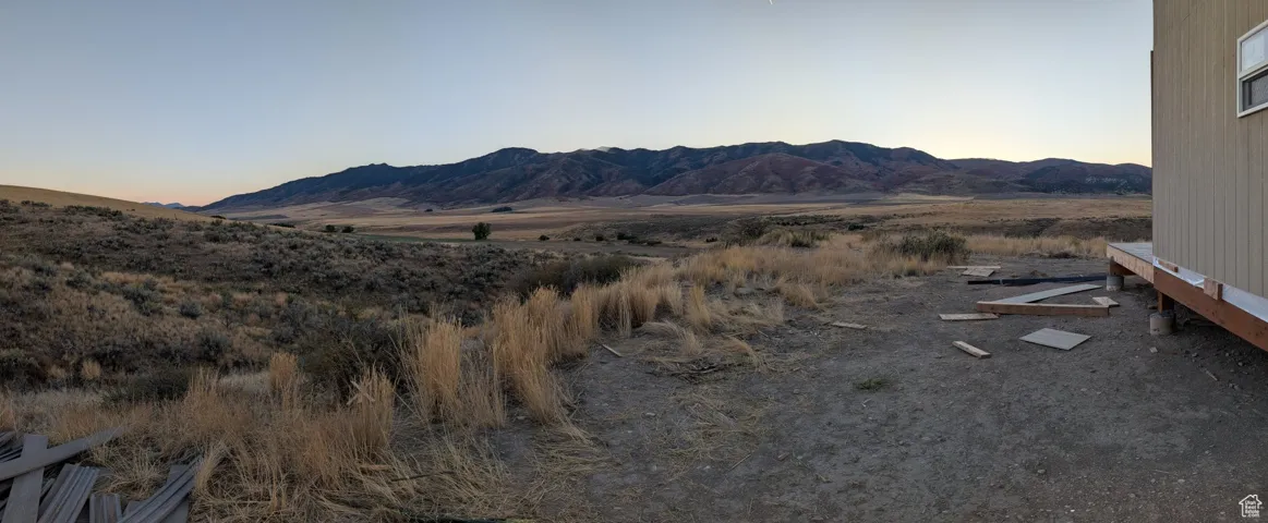 View of mountain backdrop