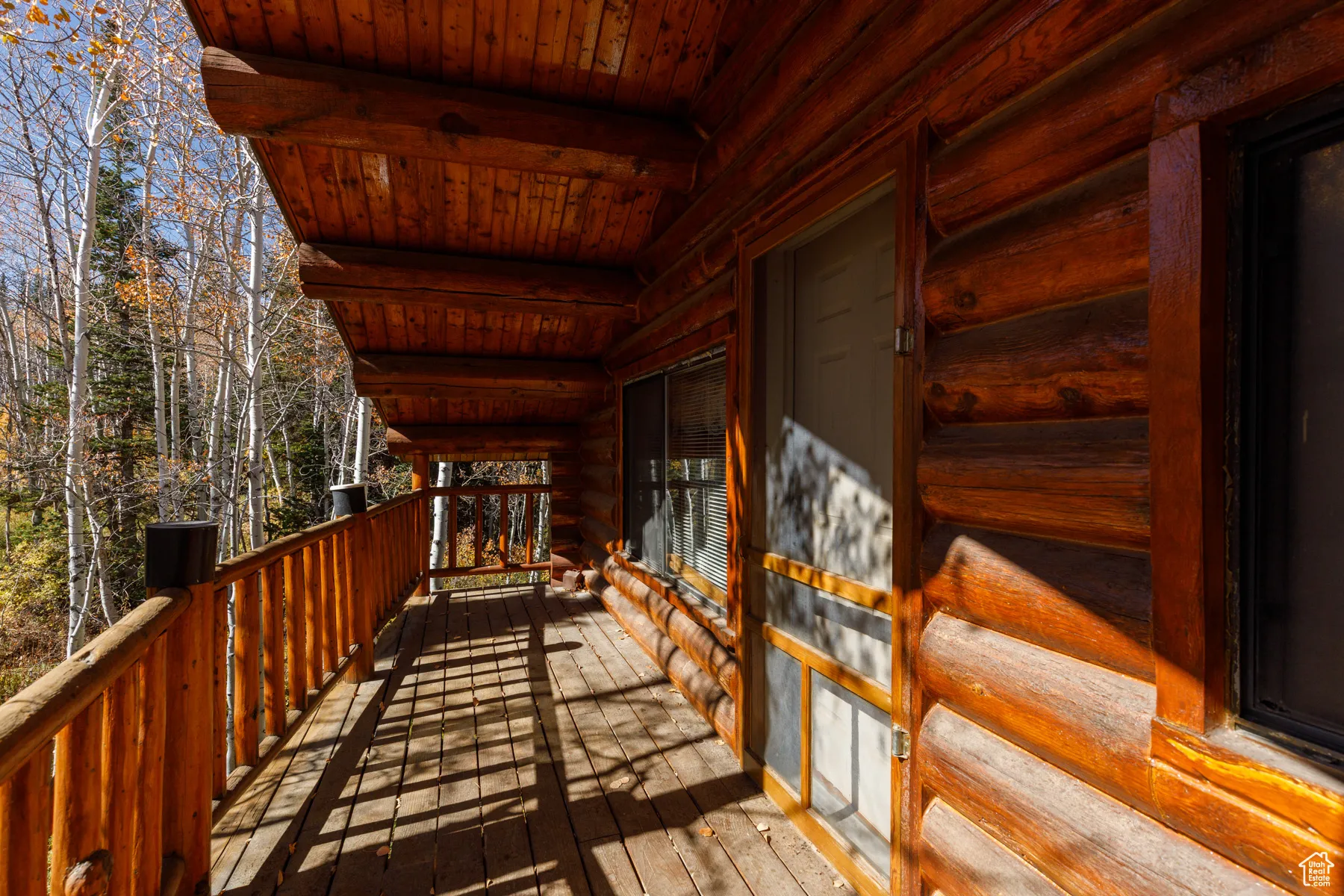 View of deck