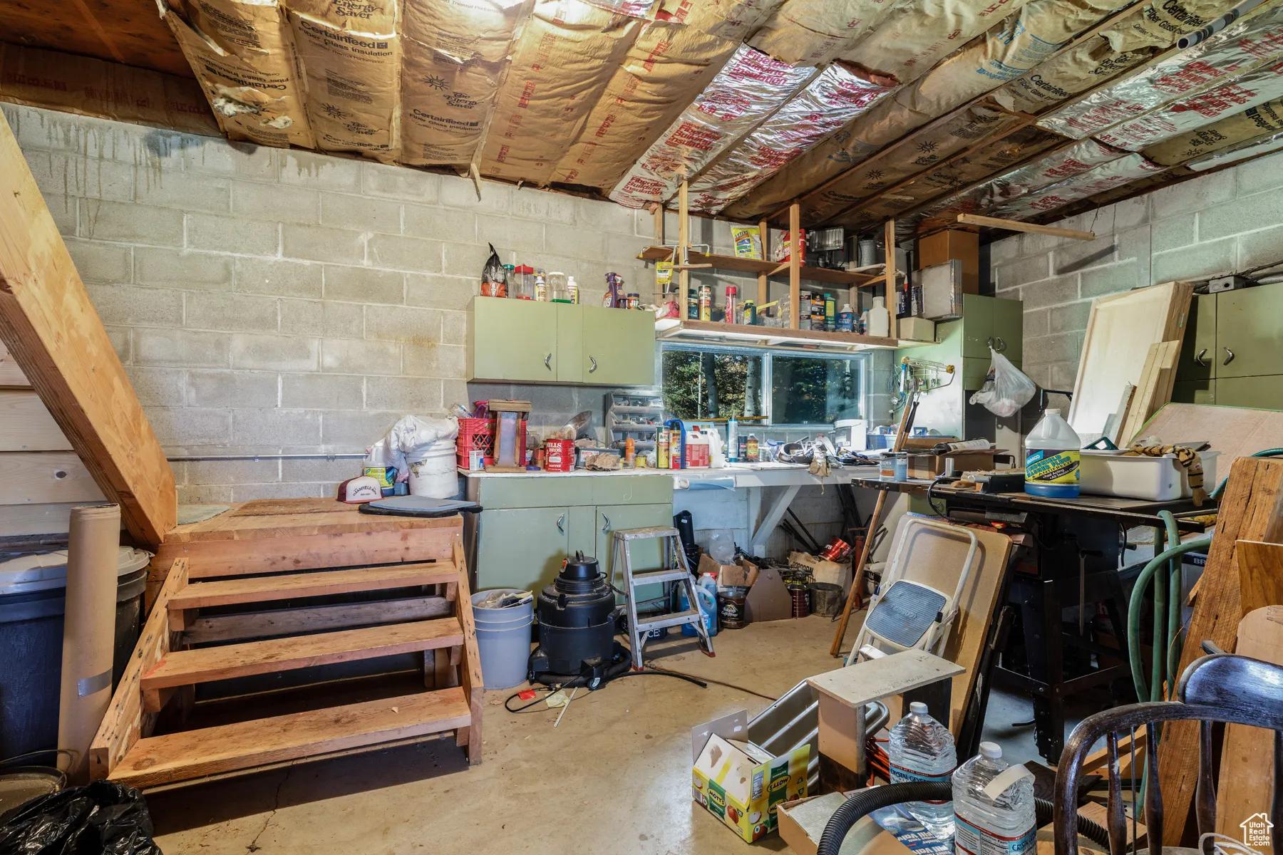 View of basement