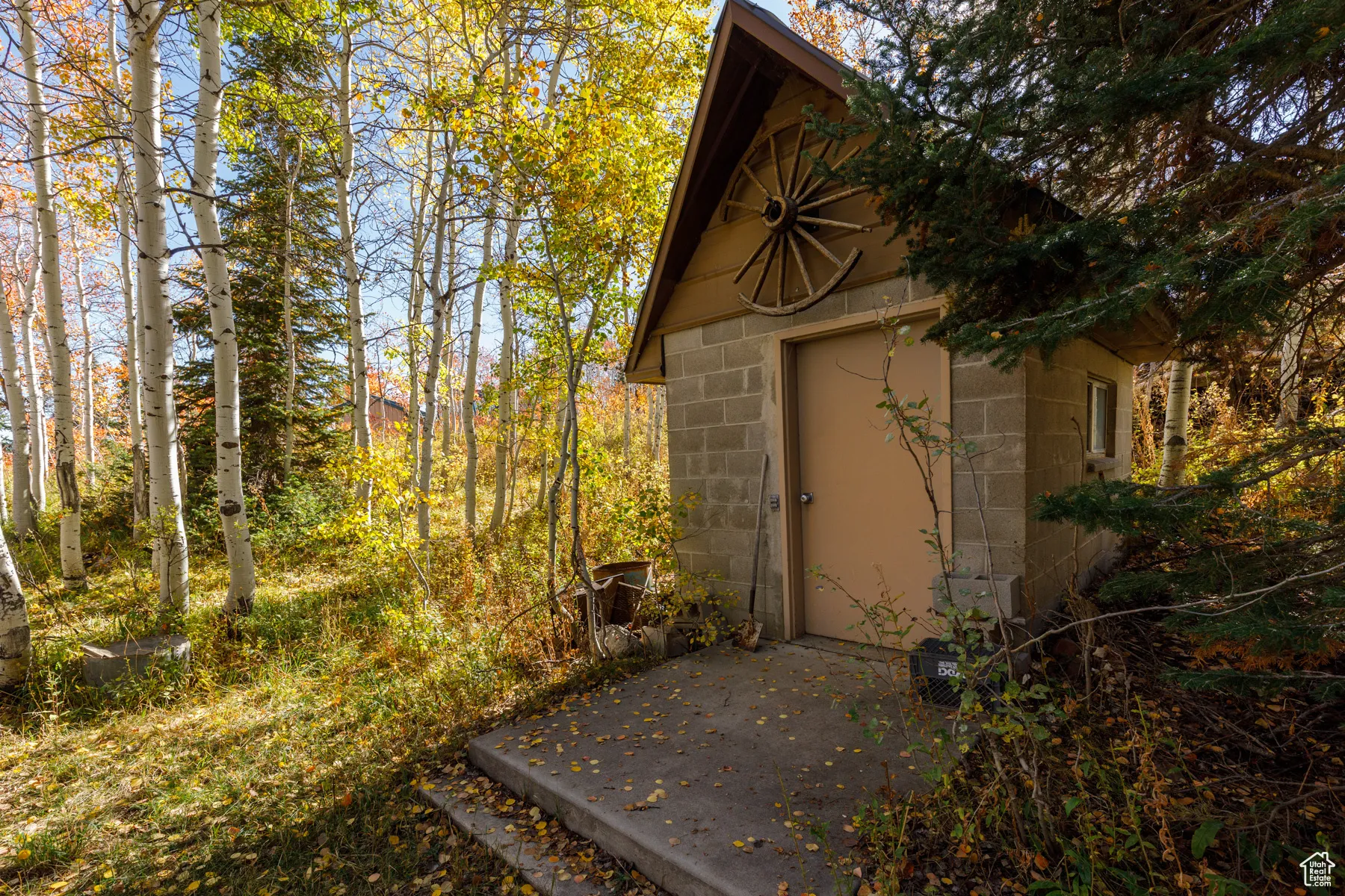 View of outdoor structure