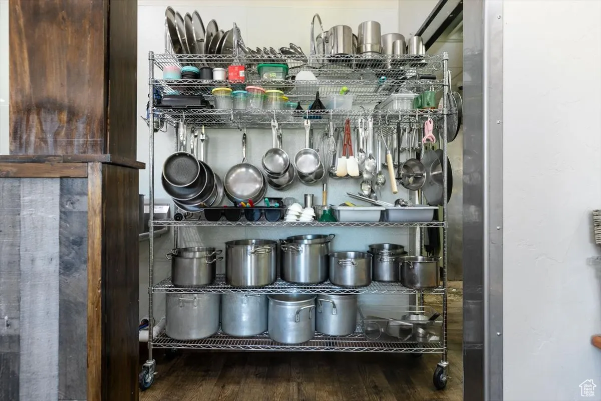 View of storage area