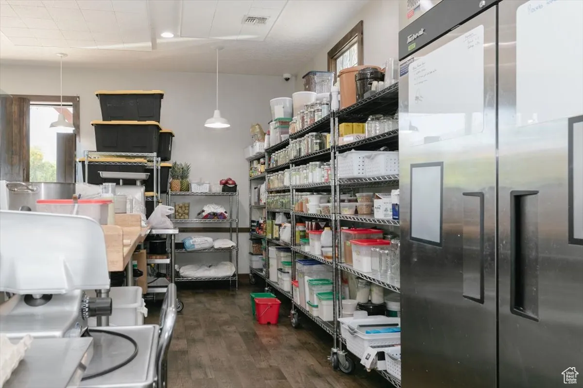 View of storage room