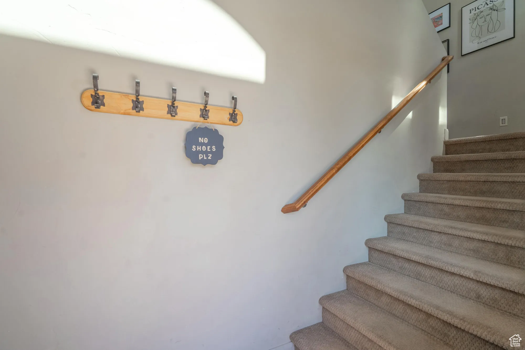 View of stairway