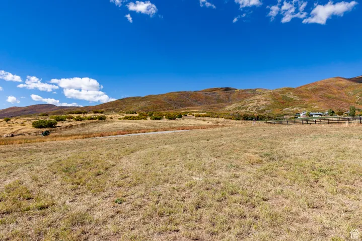 Mountain view featuring rural landscape