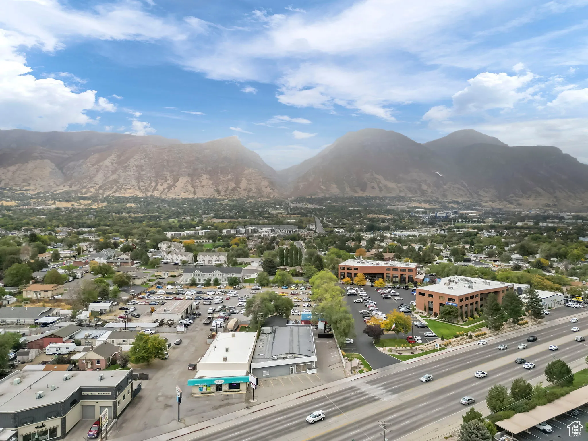 View of mountain backdrop